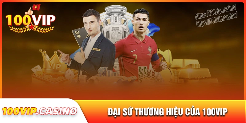 List các đại sứ thương hiệu của doanh nghiệp 100vip