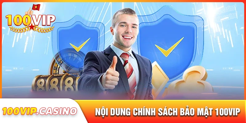 Nội dung cốt lõi của chính sách bảo mật 100vip
